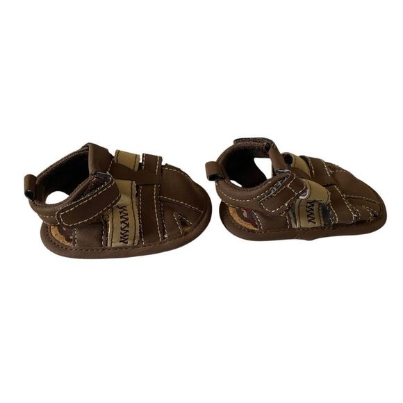 Just One You by Carters Newborn Sandals Baby Boy Beach Summer Coastal Boho Bohem - Picture 3 of 9